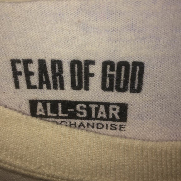 Fear of God Allstar shirt